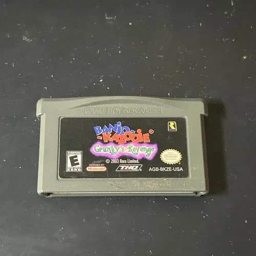 Banjo-Kazooie: Grunty's Revenge (Game Boy Advance 2003) Authentic Cartrdige Only