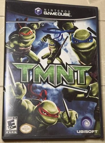 TMNT (Nintendo GameCube, 2007) Complete With Manual