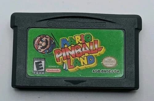 Mario Pinball Land (Nintendo Game Boy Advance, 2004) Cartridge Only