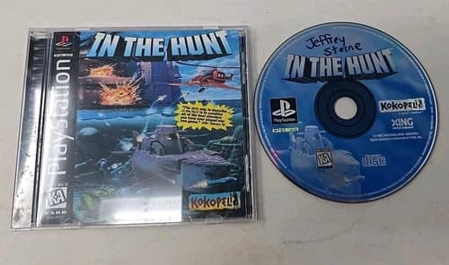 (READ) In the Hunt (Sony PlayStation 1, 1995) PS1 Disc Only