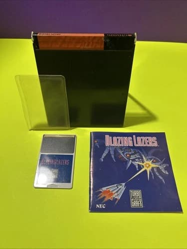 Blazing Lazers (TurboGrafx-16, 1989) Tested Complete