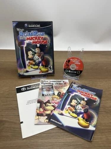 Disney's Magical Mirror Starring Mickey Mouse (GameCube, 2002) CIB TESTED