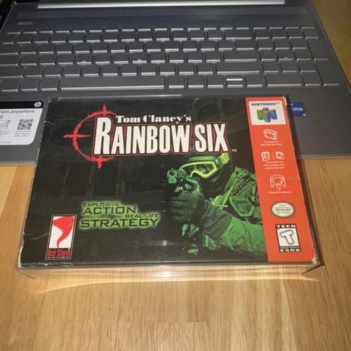 Tom Clancy's Rainbow Six (Nintendo 64). Used. Tested. CIB. Free shipping!!!