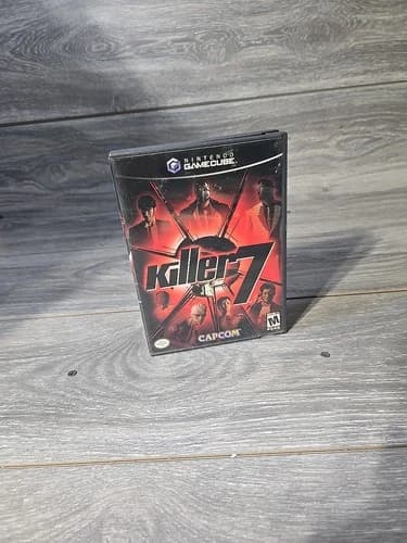 Killer7 (Nintendo GameCube, 2005) CIB Complete In Box- Both Discs- Tested Nice!