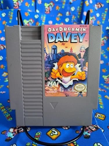 DAY DREAMIN' DAVEY NES Game Cartridge Only Nintendo Entertainment System