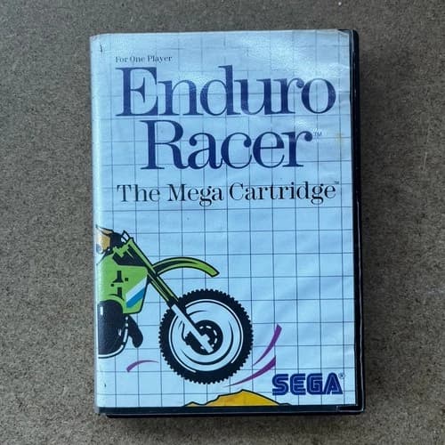 Enduro Racer *Sega Master System Game* FREE Next Day Post from Sydney