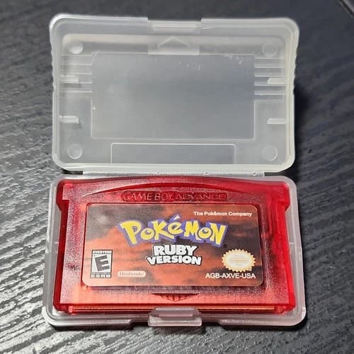 Nintendo Pokémon: Ruby Version Game Boy Advance Role Playing E-Everyone NTSC-U/C
