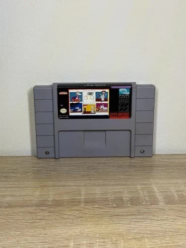 Super Nintendo Entertainment System SNES Family Dog Game Cartridge | TESTED