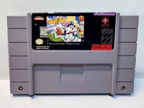 Whizz (Super Nintendo SNES, 1996) Authentic. Working.