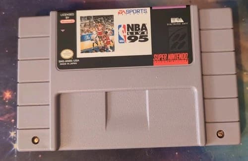 NBA Live 95 – Super Nintendo (SNES) | Authentic Cartridge - Tested
