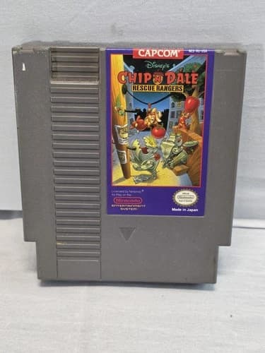 Disney's Chip 'N Dale: Rescue Rangers (Nintendo NES, 1990)