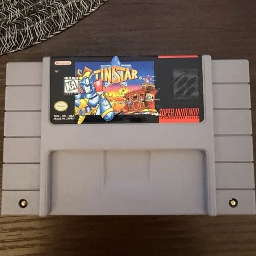 Tin Star TinStar Super Nintendo SNES, 1994) *Cart Only* Authentic