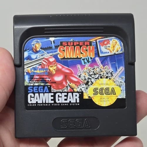 Super Smash T.V. Sega Game Gear 1994 TESTED WORKS