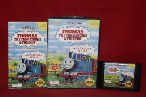 Thomas The Tank Engine & Friends (Sega Genesis) Authentic Game, CIB Complete