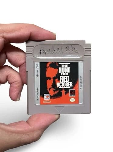 The Hunt For Red October (Nintendo Gameboy, 1991) Authentic - Catridge Only