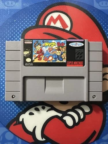 Super Ninja Boy SNES Super Nintendo Entertainment System, 1993 - Tested