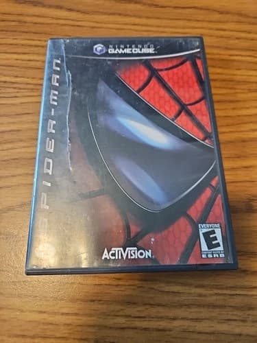 Spider-Man Game for Nintendo GameCube 2002 Complete with Manual and Case