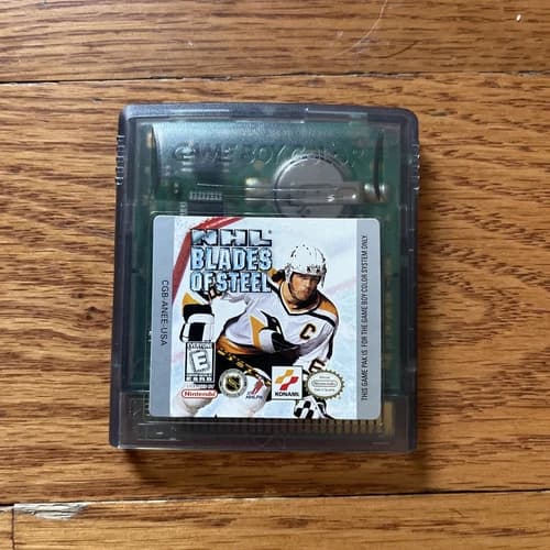 NHL Blades of Steel (Nintendo Game Boy Color) Tested And Working Rare
