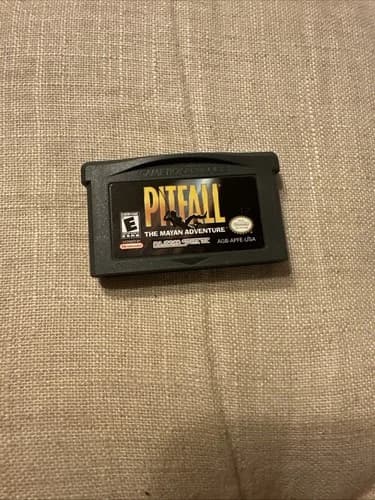 Pitfall: The Mayan Adventure Nintendo Game Boy Advance Authentic Tested