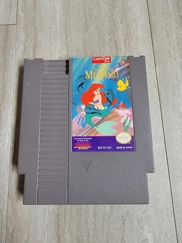 Disney's The Little Mermaid (Nintendo Entertainment System, 1991) Authentic