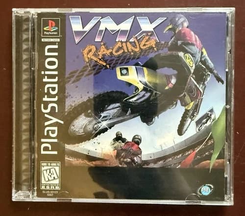 CIB - VMX Racing, PS1, Great Condition