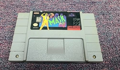 The Mask (Super Nintendo) SNES (Tested & Works Well!) Ships Immediately!