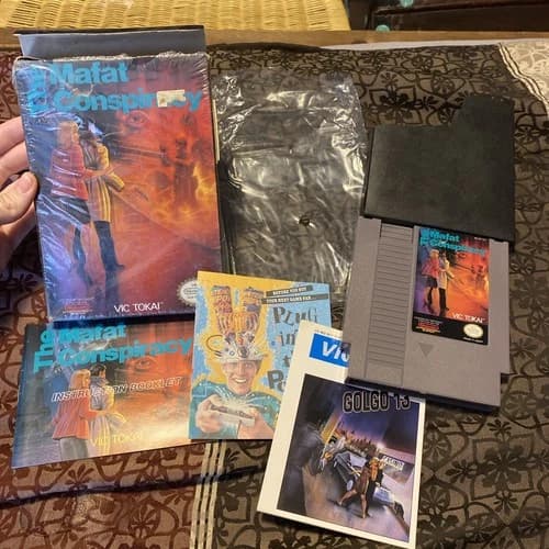 NES - The Mafat Conspiracy - Nintendo - 1990 - NES CIB