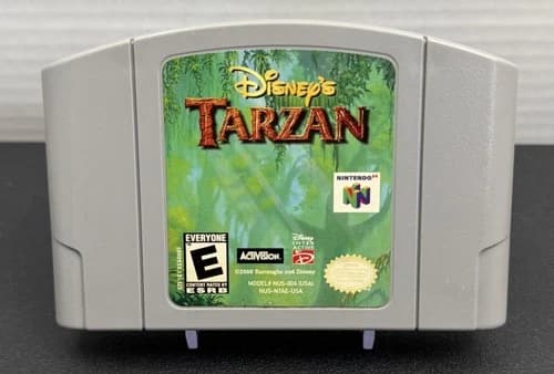 Disney's Tarzan (Nintendo 64, 2000) N64 Cart Only Authentic Tested