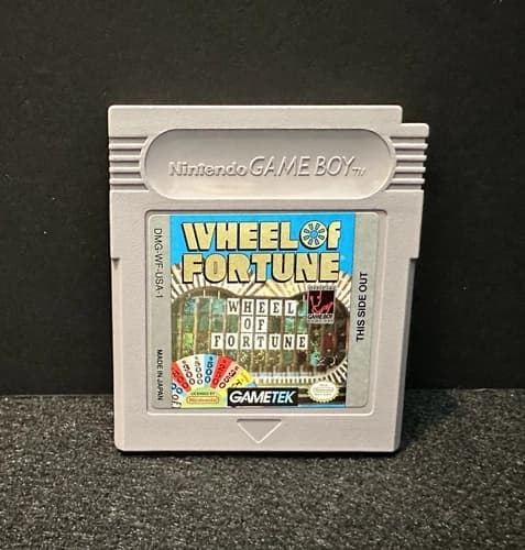 Wheel of Fortune - Nintendo Game Boy - 1990 - Used