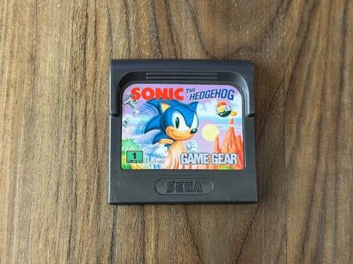 Sonic the Hedgehog - Sega Game Gear Cart Only / Tested & Working