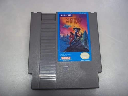 Shadow of the Ninja NES Nintendo Entertainment System Video Game Action Natsume