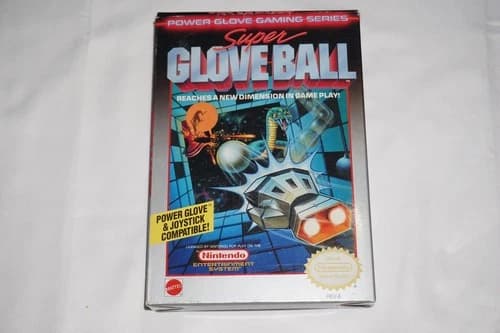 Super Glove Ball (Nintendo NES) Complete in Box CIB