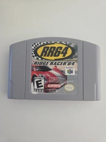 Ridge Racer 64 (Nintendo 64, 2000) N64 RR64