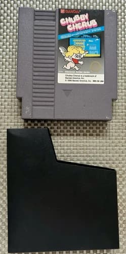Chubby Cherub (Nintendo Entertainment System NES, 1986) - Authentic - Tested