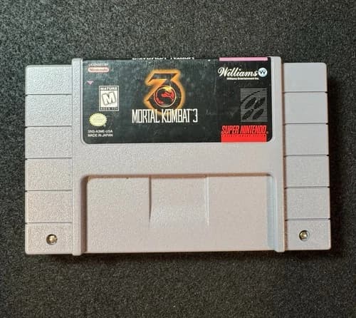 Mortal Kombat 3 III (Super Nintendo, SNES) Cartridge Only - Tested