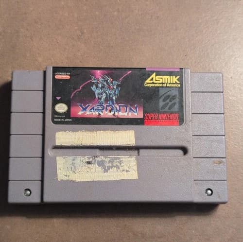 Asmik Corporation of America Xardion Nintendo SNES, NTSC-U/C