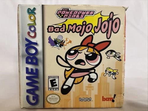 Powerpuff Girls: Bad Mojo Jojo (Nintendo Game Boy Color) Complete in box