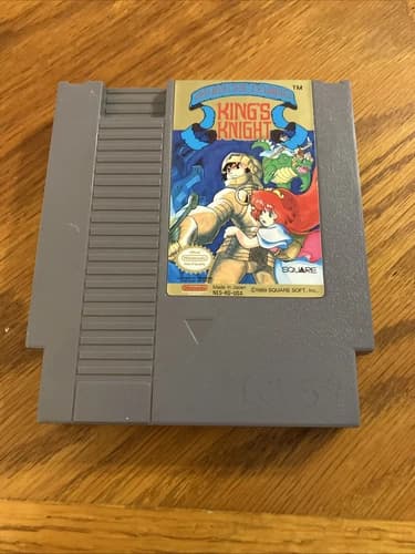 NINTENDO NES King's Knight 1989 video Game