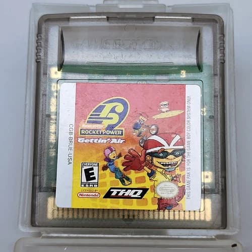 Rocket Power: Gettin' Air (Nintendo Game Boy Color, 2001) GBC