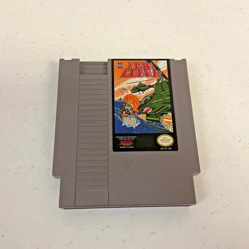 Twin Cobra Nintendo Entertainment System NES 1990 Sammy video game, Local Estate