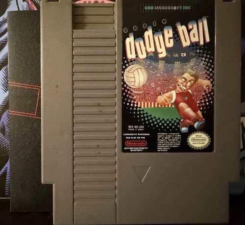 Super Dodge Ball (Nintendo, NES 1989) Authentic Tested