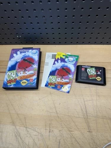 Cool Spot Sega Genesis Complete In Box CIB Great Shape