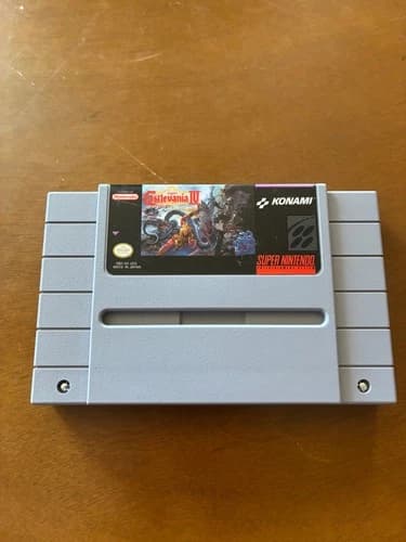 Super Castlevania IV 4 (Super Nintendo SNES, 1991) Authentic & Tested