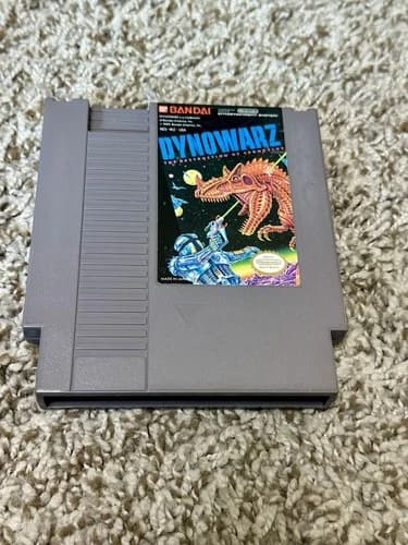 Dynowarz: The Destruction of Spondylus (1990) NES Nintendo Authentic Tested