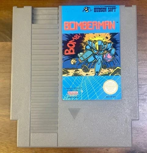 Original Bomberman Nintendo Entertainment System (NES) game cartridge only
