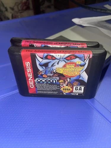 Adventures Of Mighty Max Sega Genesis Cart Only