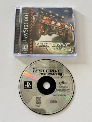Test Drive Off-Road 3 (Sony PlayStation 1 PS1, 1999) Complete CIB