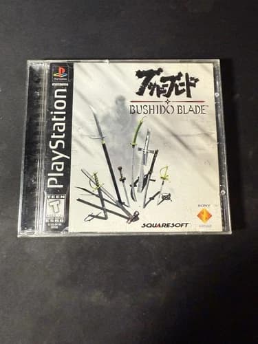 Bushido Blade PS1 (Sony PlayStation 1, 1997) Complete CIB Tested Black Label