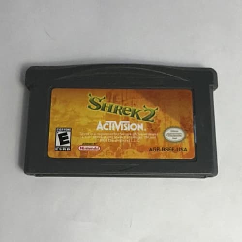 Activision Shrek 2 Nintendo Game Boy Advance E-Everyone 2004 NTSC-U Shrek Series