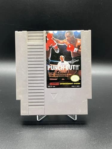 Mike Tyson's Punch-Out Nintendo Entertainment System 1987 NES Not Tested
